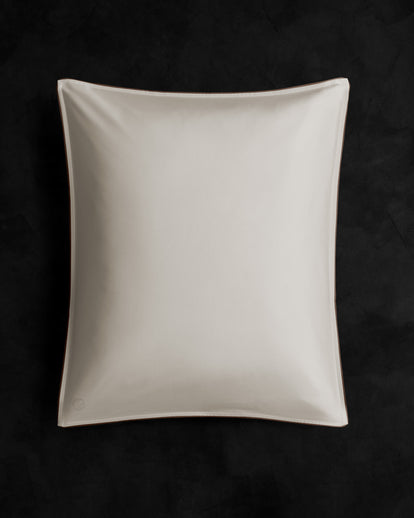 Alice Percale Pillow Case Ivory