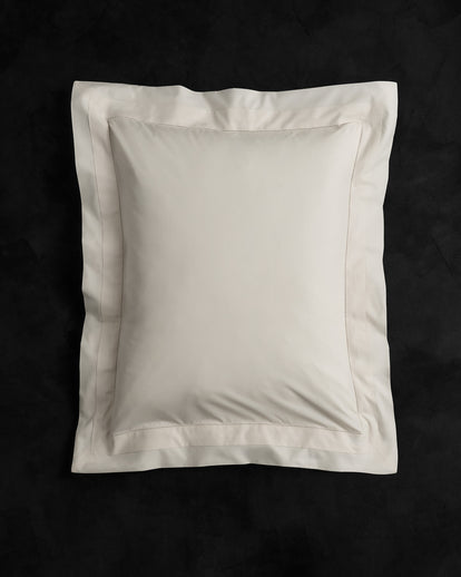 Christine Percale Pillow Case Ivory