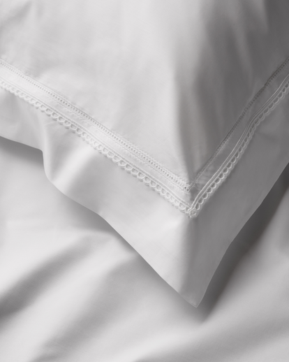 Lilian Percale Pillow Case White