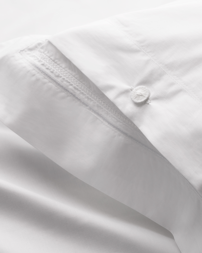 Lilian Percale Pillow Case White
