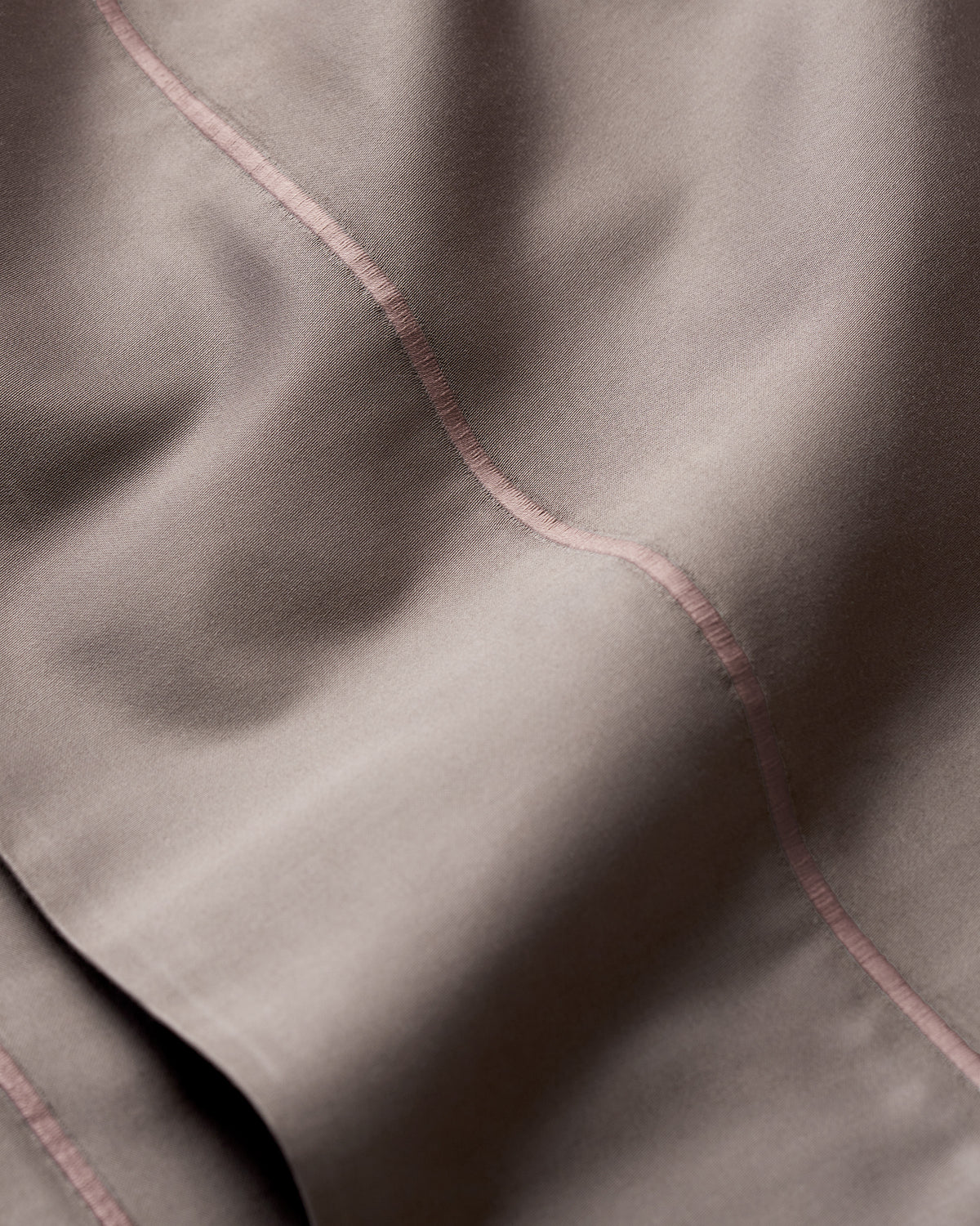 Sateen Top Sheet Mauve