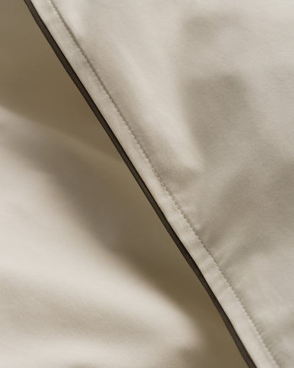 Alice Percale Duvet Cover Ivory