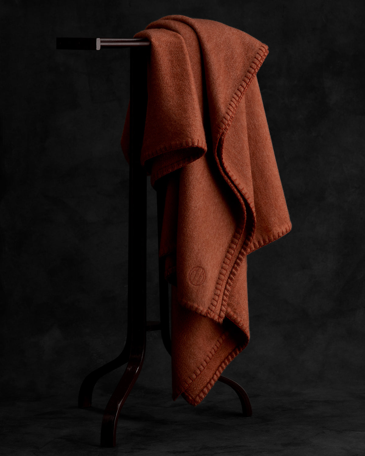 Cashmere Throw Terracotta