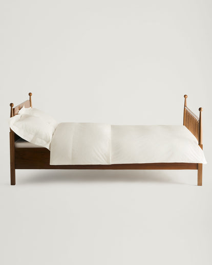 Christine Percale Duvet Cover Ivory