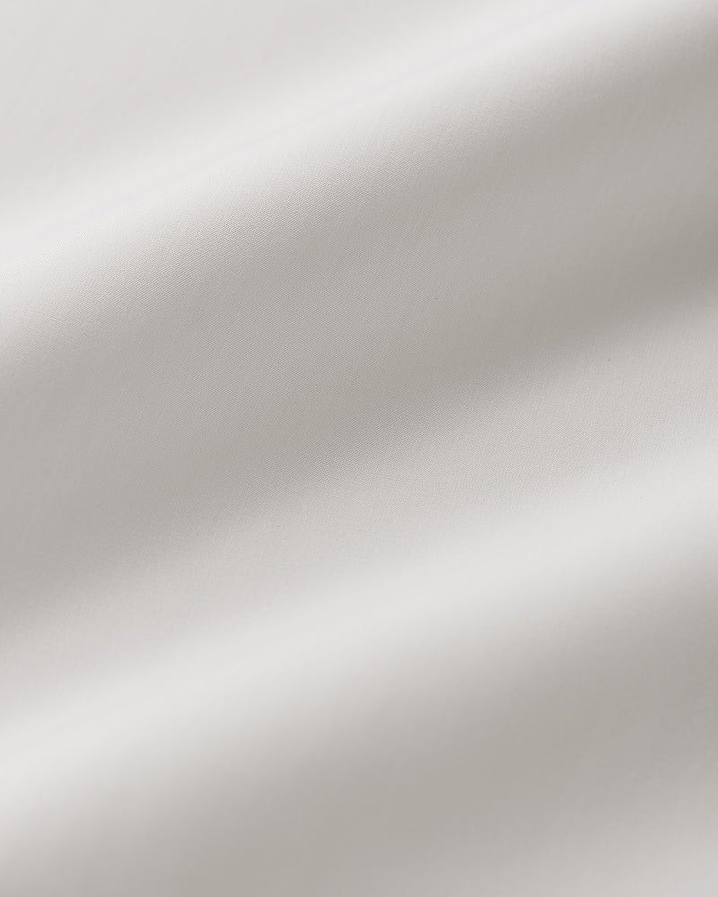 Percale Bottom Sheet 665TC White