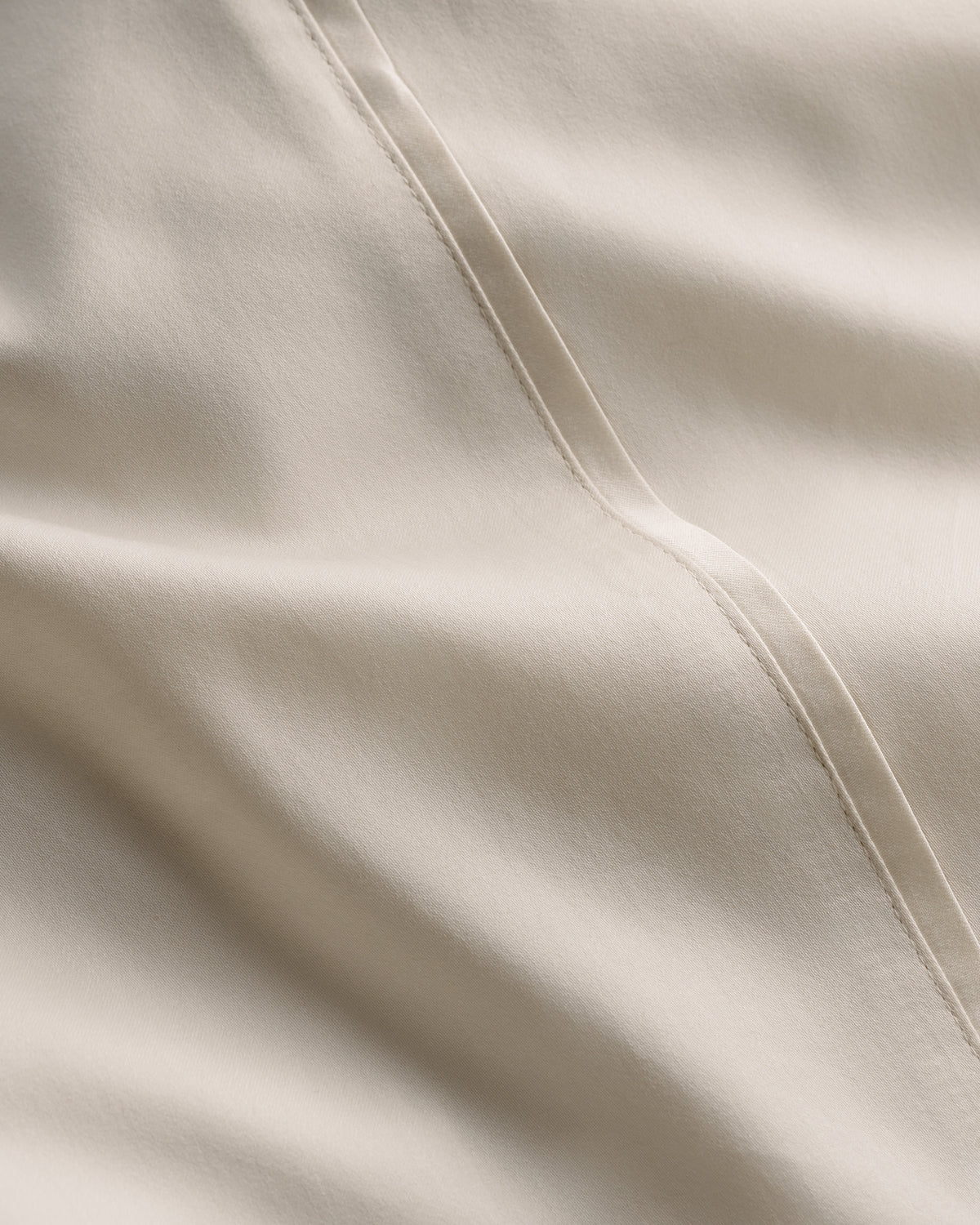 Eva Sateen Duvet Cover Oyster