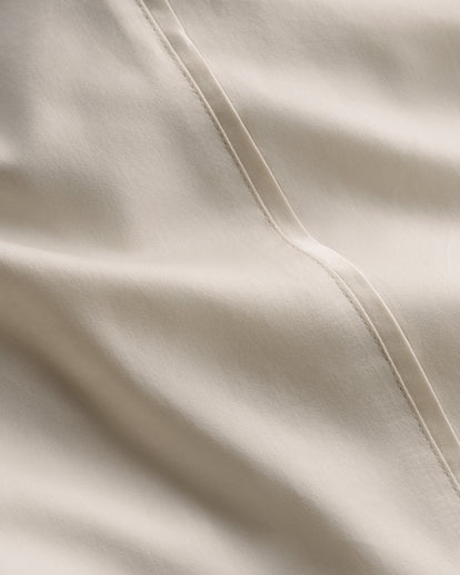 Eva Sateen Duvet Cover Oyster