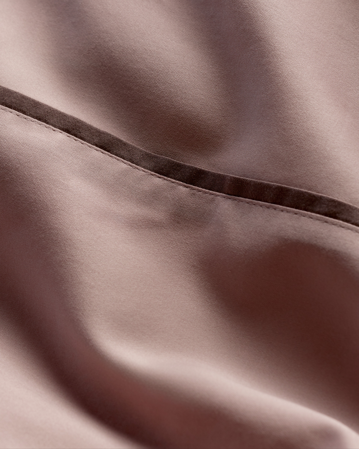 Eva Sateen Duvet Cover Faded Rose