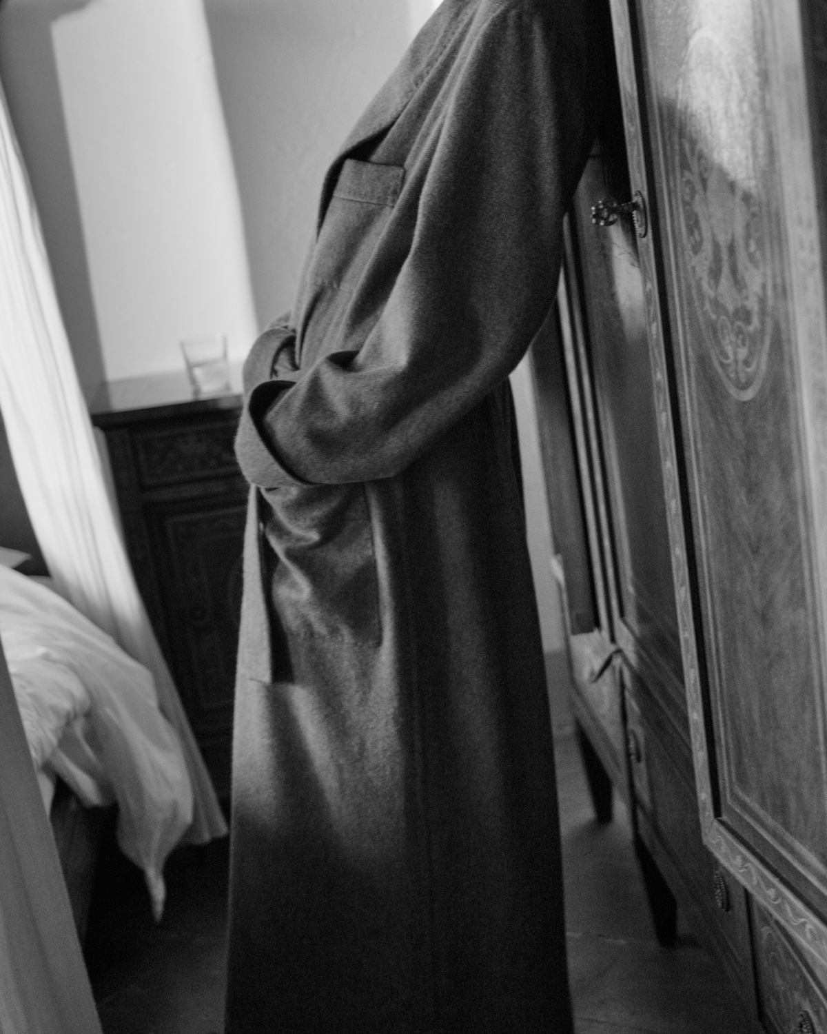 House Robe Cashmere Tobacco