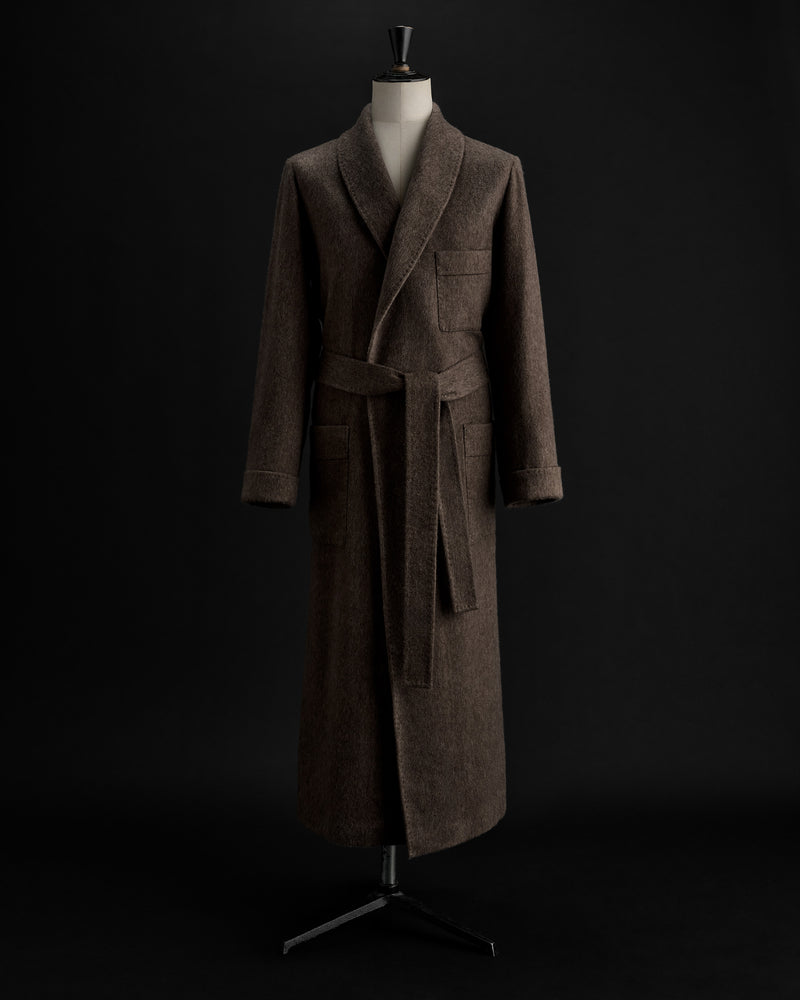 House Robe Cashmere Tobacco