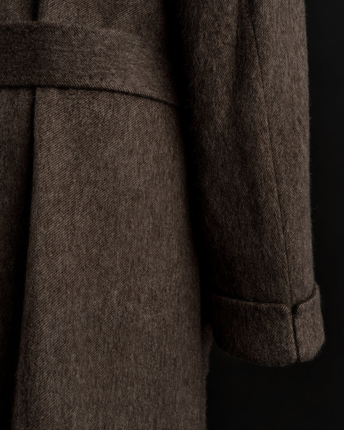 House Robe Cashmere Tobacco