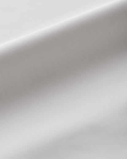 Percale Bottom Sheet 400TC White