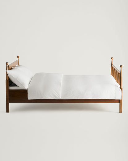 Inge Percale Duvet Cover White
