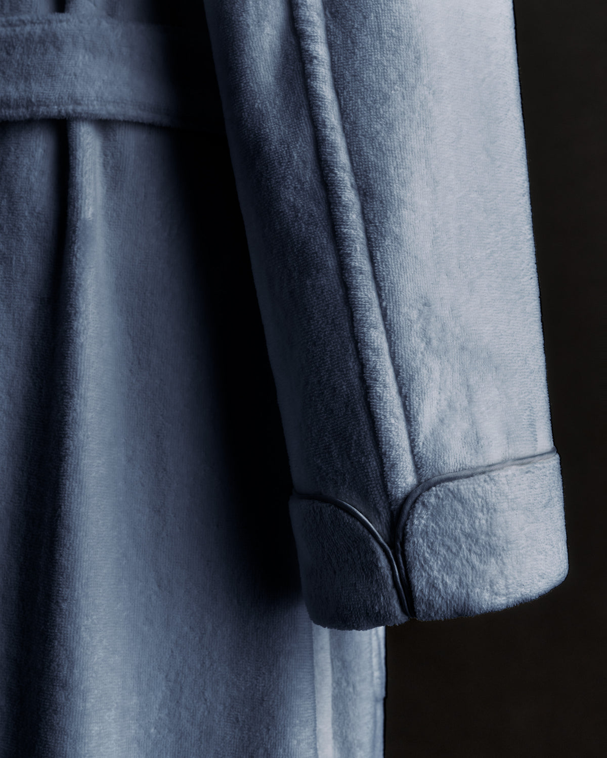 Men's Terry Robe Deep Blue