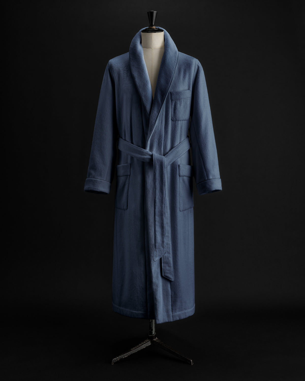 Men's Terry Robe Deep Blue