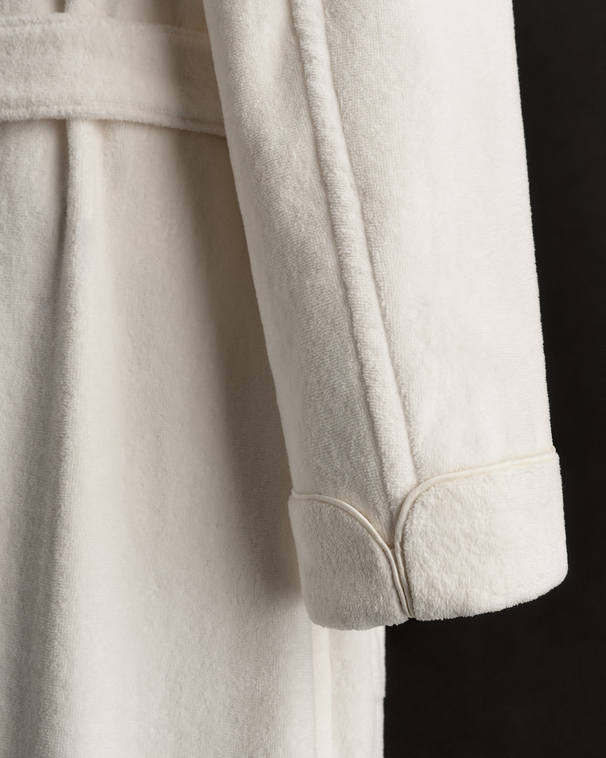 Men's Terry Robe Ivory