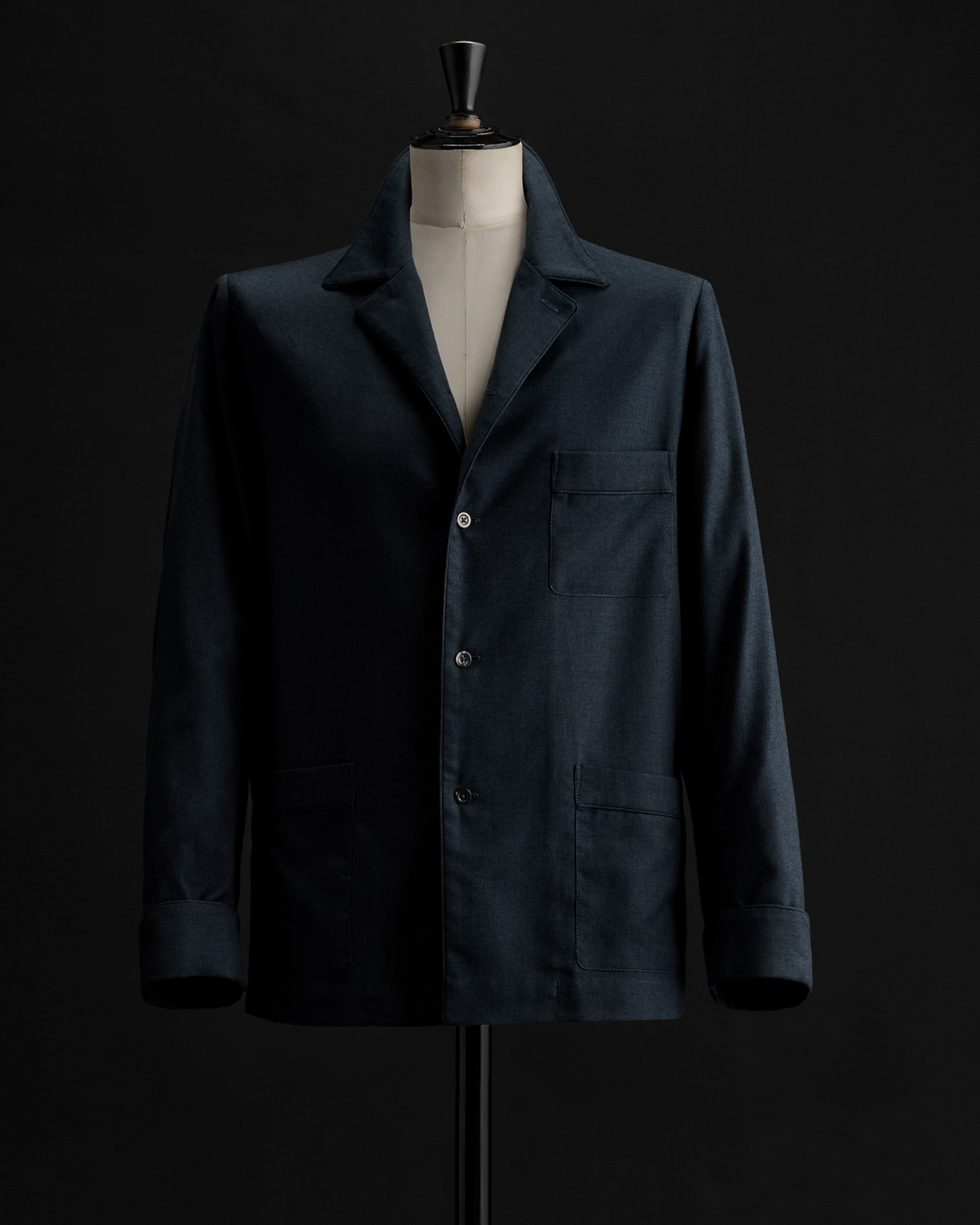Men's Pyjamas Shirt Dark Blue