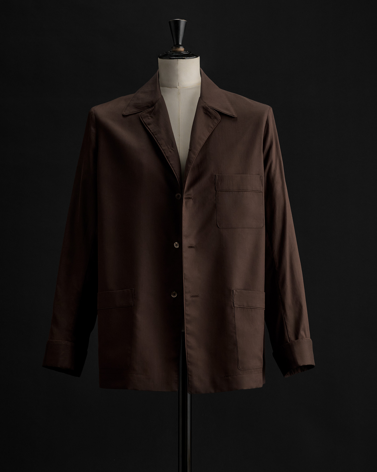 Men's Pyjamas Shirt Cordovan