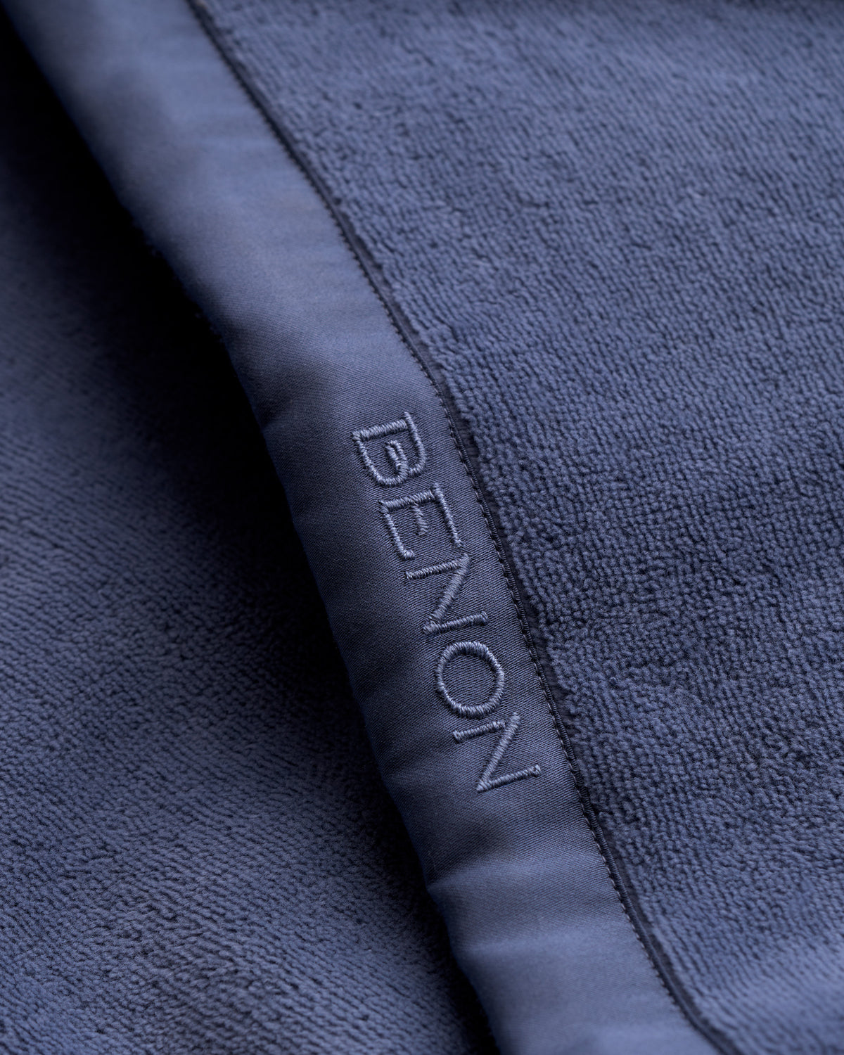 Sateen Frame Towel Deep Blue