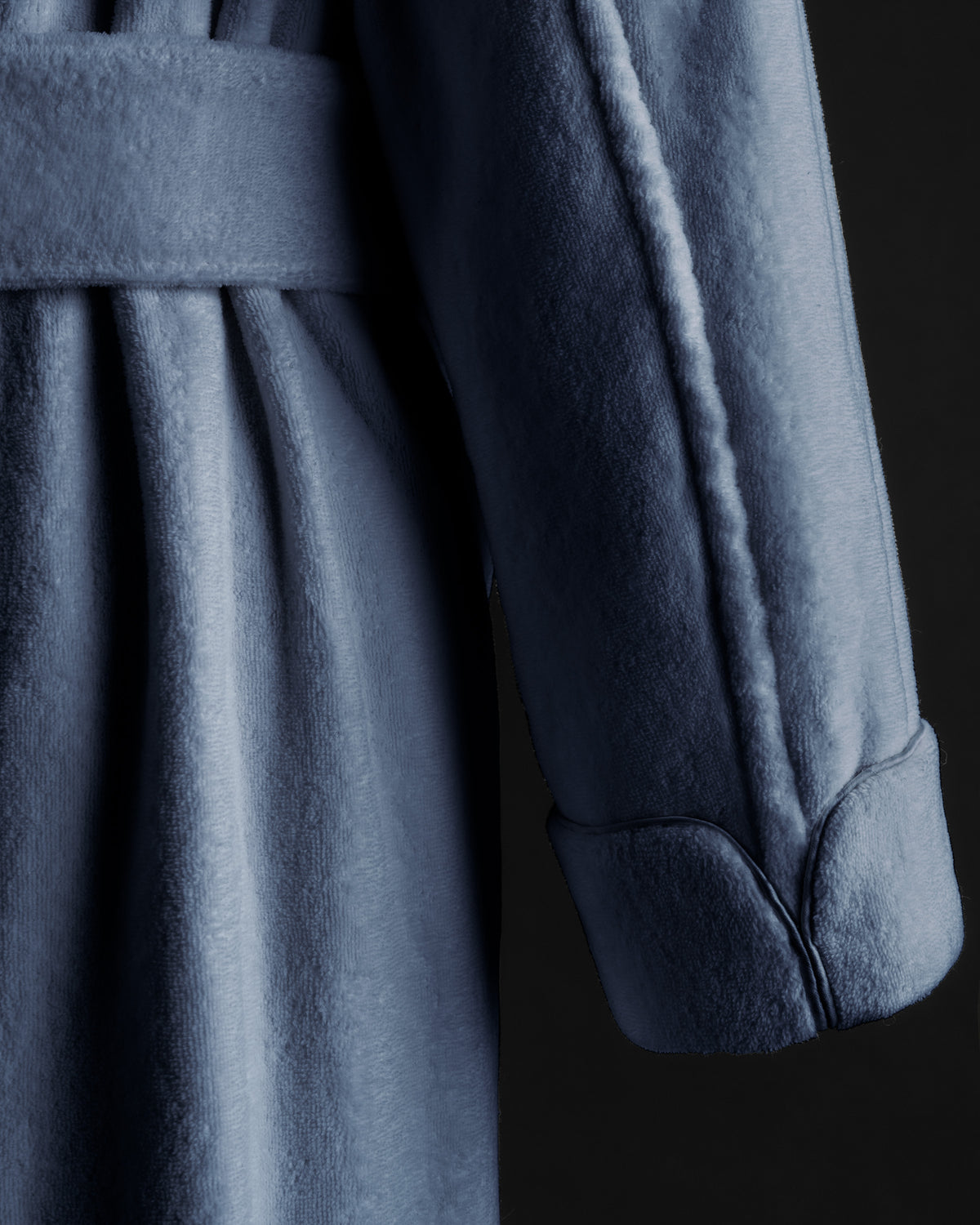 Women's Terry Robe Deep Blue