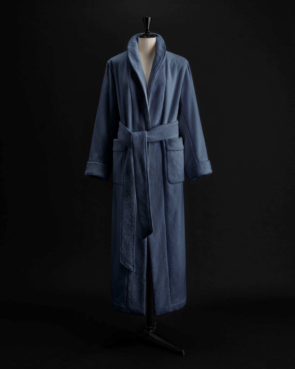 Women's Terry Robe Deep Blue